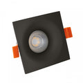 Spektrum FIALE V GU10 quadratisch schwarz, 17000 Stunden, Aluminiumgehäuse, bündig montiert, IP20, 250V, Innenbereich