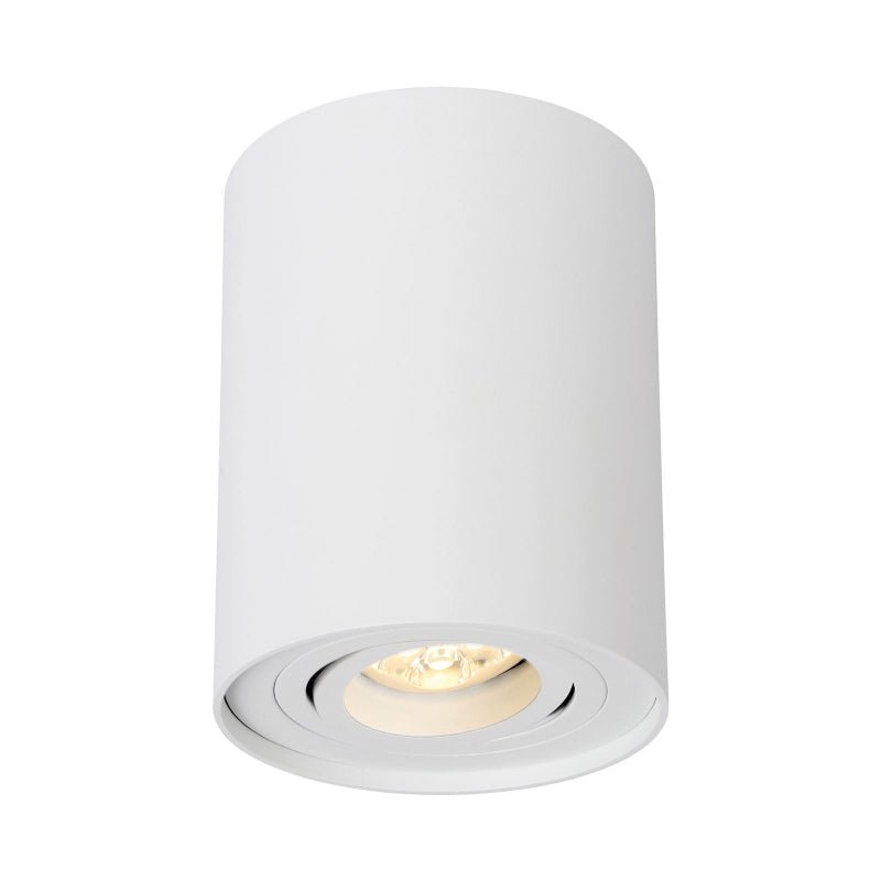 Spectrum CHLOE GU10 weiße verstellbare Spot für Innen, IP20 Aluminium, 250V, Oberflächenmontage, 17000 Stunden Lebensdauer