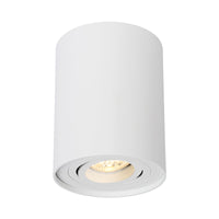 Spectrum CHLOE GU10 weiße verstellbare Spot für Innen, IP20 Aluminium, 250V, Oberflächenmontage, 17000 Stunden Lebensdauer