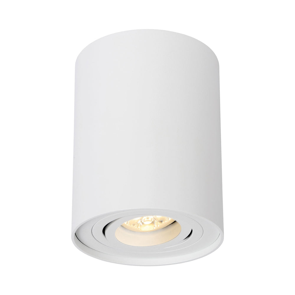 Spectrum CHLOE GU10 weiße verstellbare Spot für Innen, IP20 Aluminium, 250V, Oberflächenmontage, 17000 Stunden Lebensdauer