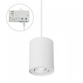 Spectrum CHLOE GU10 weiß 3-Phasen-Schiene, verstellbar, IP20 Aluminiumgehäuse 250V, Innengebrauch 93x124 mm