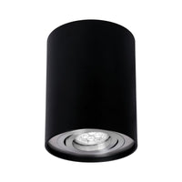 Verstellbarer LED-Spot GU10 schwarz/silber, IP20, von Spectrum, Aluminiumgehäuse, 250V, für Innenanwendungen