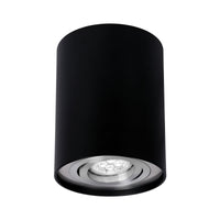 Verstellbarer LED-Spot GU10 schwarz/silber, IP20, von Spectrum, Aluminiumgehäuse, 250V, für Innenanwendungen