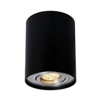 Verstellbarer LED-Spot GU10 schwarz/silber, IP20, von Spectrum, Aluminiumgehäuse, 250V, für Innenanwendungen