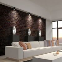 Verstellbarer LED-Spot GU10 schwarz/silber, IP20, von Spectrum, Aluminiumgehäuse, 250V, für Innenanwendungen