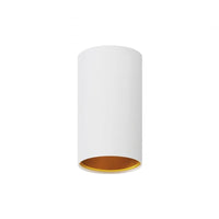 Spectrum Chloe GU10 Spot Weiß Gold, IP20, Aluminium, 17.000 Stunden, 250V, Oberflächenmontage, nicht verstellbar