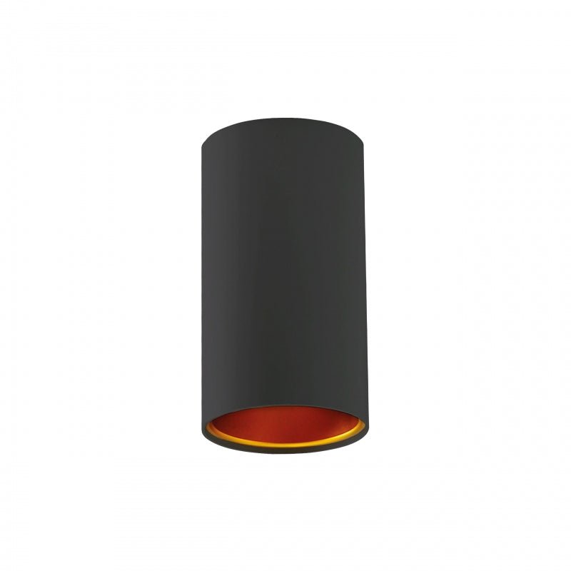 Spectrum Chloe GU10 Spot Schwarz Gold, IP20, Aluminiumgehäuse, nicht verstellbar, Innenbeleuchtung, 250V