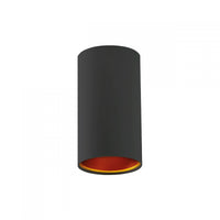 Spectrum Chloe GU10 Spot Schwarz Gold, IP20, Aluminiumgehäuse, nicht verstellbar, Innenbeleuchtung, 250V
