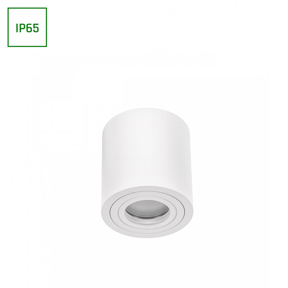 Chloe GU10 runde weiße LED-Spot von Spectrum mit IP65 für innen/außen, langlebige Beleuchtung, 17000 Stunden Lebensdauer
