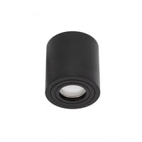 Spectrum CHLOE GU10 IP65 runder schwarzer LED-Spot für den Innenbereich, Aluminiumgehäuse, 250V, 17000 Lumen, Oberflächenmontage