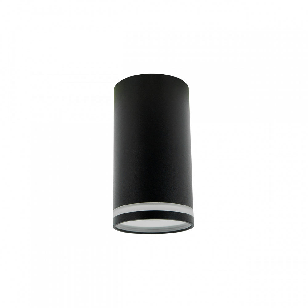 Chloe Ring Aufputz GU10 230V LED-Spot Schwarz Spectrum - IP20, Aluminiumgehäuse, Oberflächenmontage
