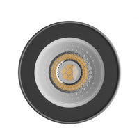 Spectrum CHLOE GU10 250V IP44 schwarze LED-Downlight, 70x90mm, Alugehäuse, wasserdicht, Innenbereich, einfache Installation