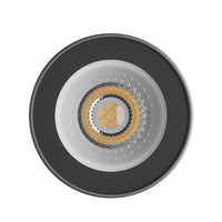 Spectrum CHLOE GU10 250V IP44 schwarze LED-Downlight, 70x90mm, Alugehäuse, wasserdicht, Innenbereich, einfache Installation