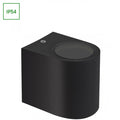 Spectrum LED GU10 wall sconce Black IP54 250V polycarbonate housing 95x80x73mm for indoor outdoor use