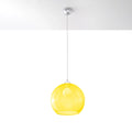 Sollux Lighting BALL Hängeleuchte, LED kompatibel, IP20, 220-240V, Ausführung in mattgoldenem Messing, CE RoHS