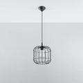 Sollux Lighting CELTA Hängeleuchte Schwarz, Aluminium, IP20, 220-240V, max 50W LED, CE RoHS