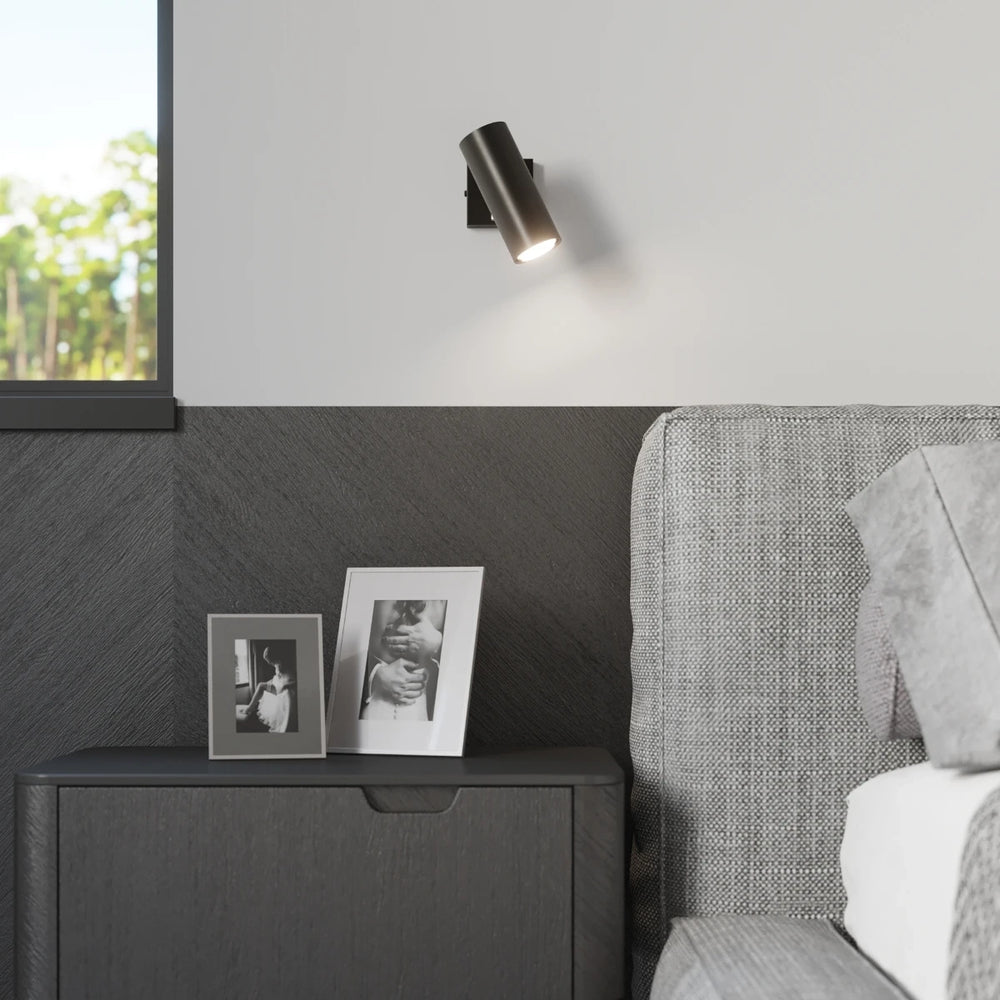 Sollux Lighting DIREZIONE LED wall lamp Black, Aluminium, IP20, 220-240V, 50W max, CRI 80, CE RoHS