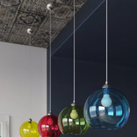 Sollux Lighting Edison Hängelampe Rot, LED kompatibel, IP20, 220-240V, CE RoHS