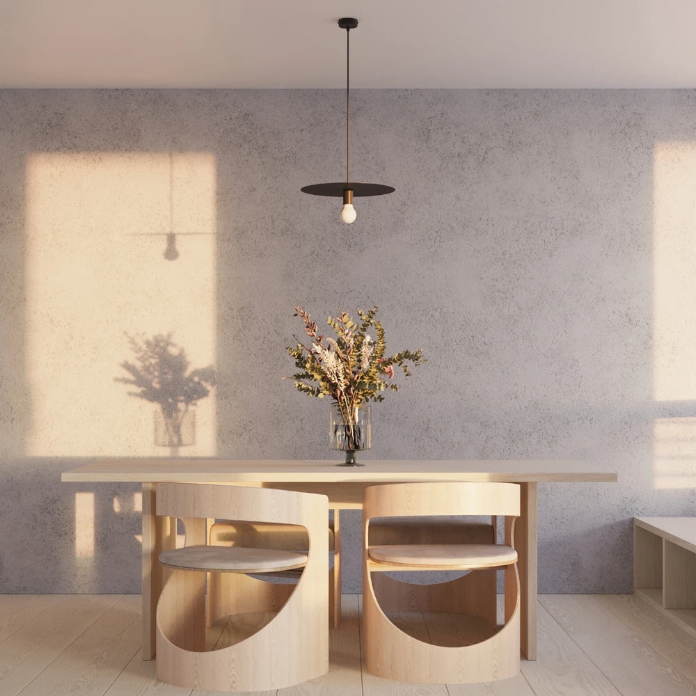 Sollux Lighting FLAVIO Pendelleuchte, Schwarz, Aluminium, IP20, 220-240V, max. 50W LED, CE RoHS zertifiziert