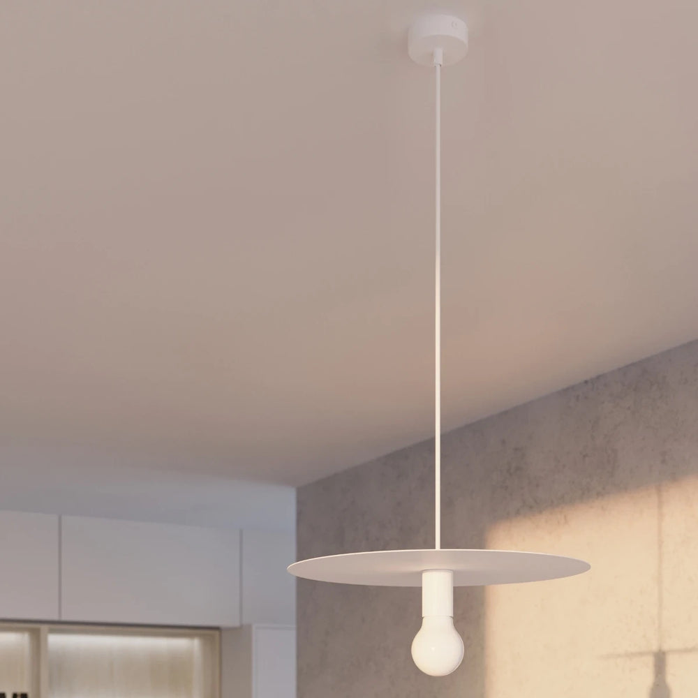 Sollux Lighting FLAVIO hanging lamp, LED compatible, IP20, Aluminium Matte Gold Brass, 220-240V, CE RoHS