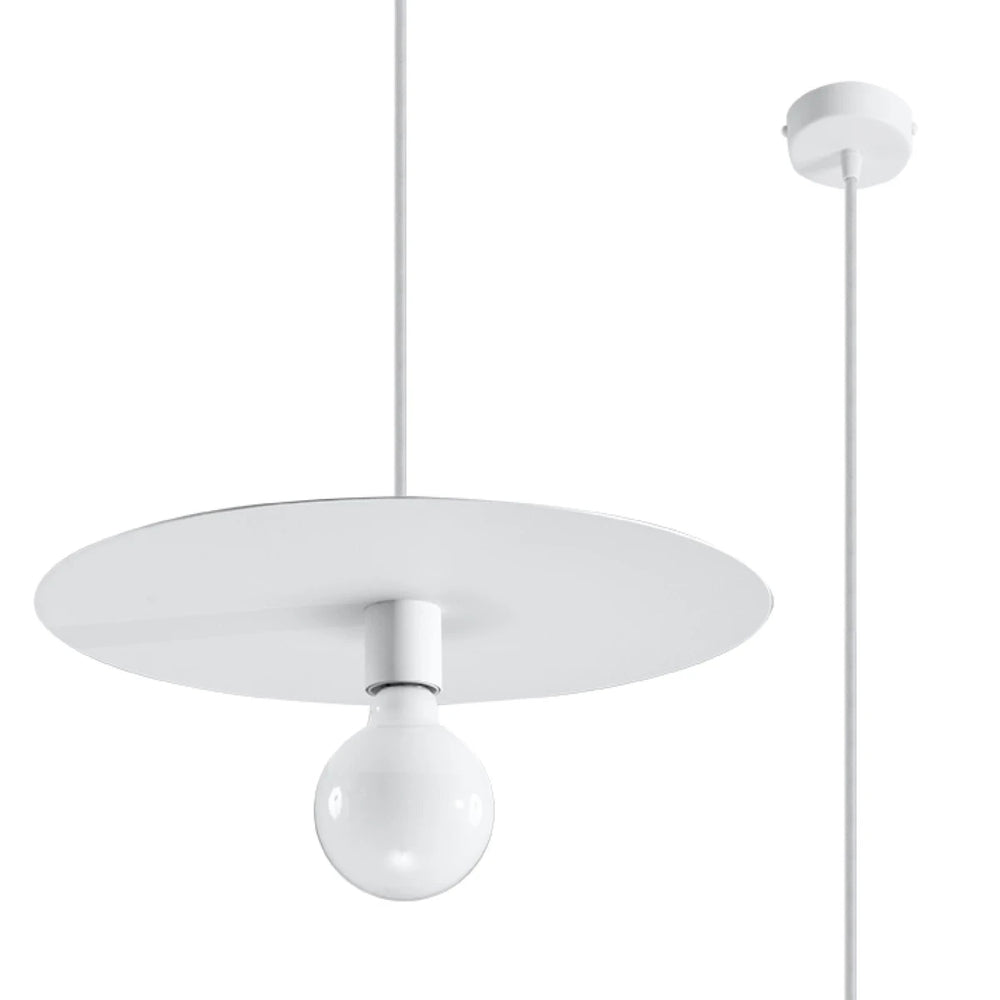 Sollux Lighting FLAVIO hanging lamp, LED compatible, IP20, Aluminium Matte Gold Brass, 220-240V, CE RoHS