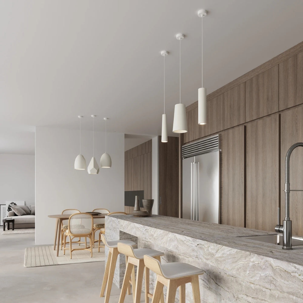 Sollux Lighting Flawiusz ceramic pendant lamp, LED compatible, IP20, 220-240V, 50W max, Matte Gold finish