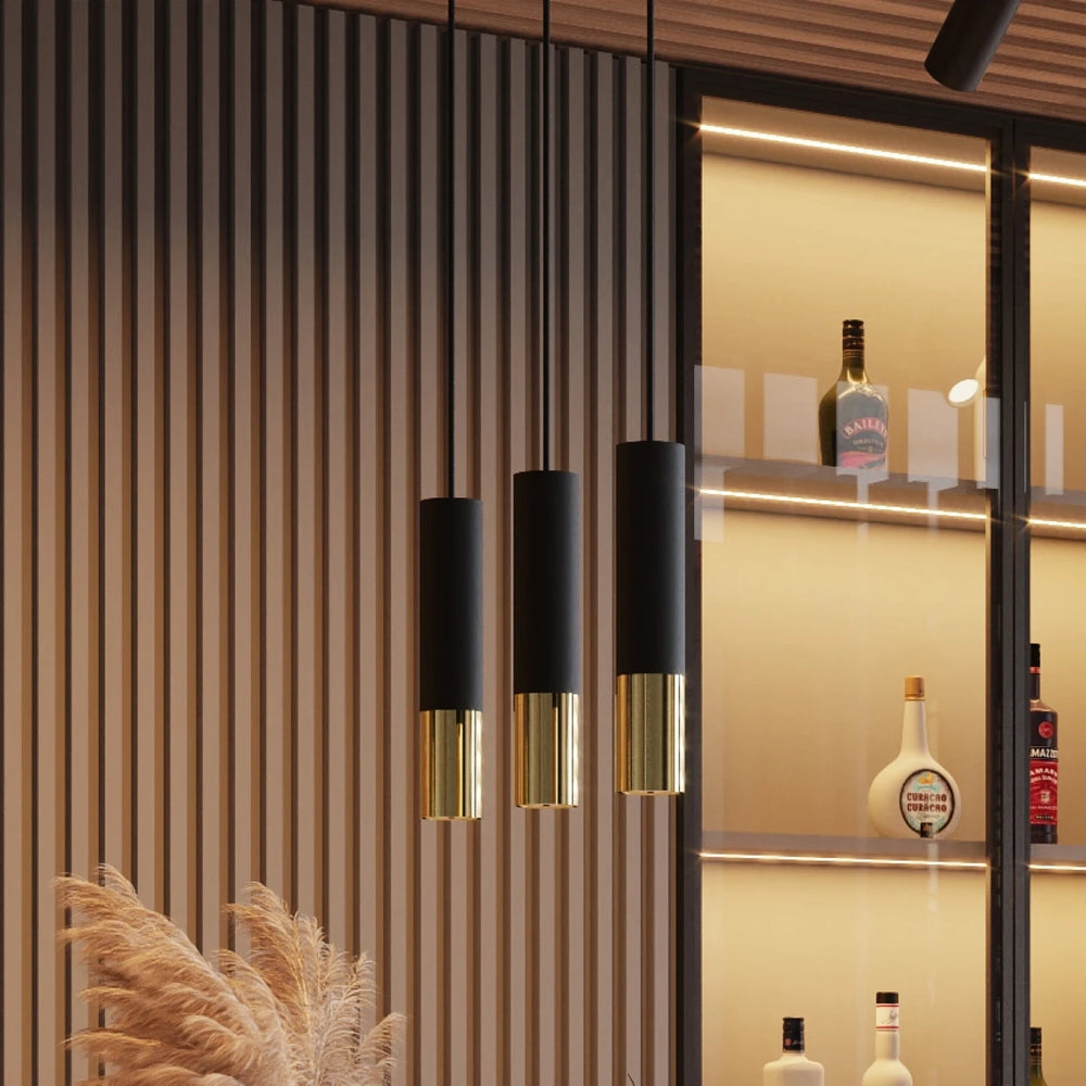 Sollux Lighting LED ceiling spotlight LOOPEZ Black Gold, 1x GU10, IP20, Aluminium, CE RoHS