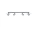 Sollux Lighting LED ceiling spotlight RING, 4xGU10, IP20, aluminium matte gold, 220-240V, CE RoHS