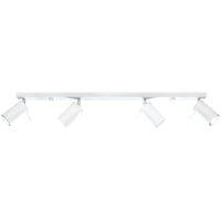 Sollux Lighting LED ceiling spotlight White RING, 4xGU10, IP20, Aluminium, 220-240V, CE RoHS