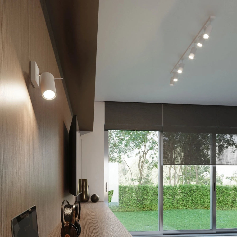 Sollux Lighting LED ceiling spotlight with 3x GU10 sockets, IP20, 220-240V, Matte Gold Brass finish