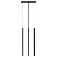 Sollux Lighting LED Pendelleuchte Schwarz PASTELO, 3x G9 Fassung, IP20, Aluminium, 220-240V, CE RoHS