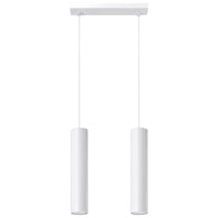 Sollux Lighting LED pendant lamp LAGOS 2xGU10, IP20, Aluminium Matte Gold, 220-240V, CE RoHS