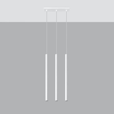 Sollux Lighting LED Hängeleuchte 3xG9 Fassungen, IP20, 220-240V, 50W max, mattgoldenes Aluminium