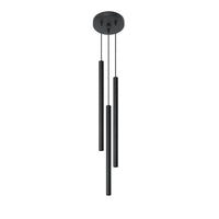 Sollux Lighting LED pendant light Black PASTELO, 3xG9 sockets, Aluminium, IP20, CE RoHS, 220-240V