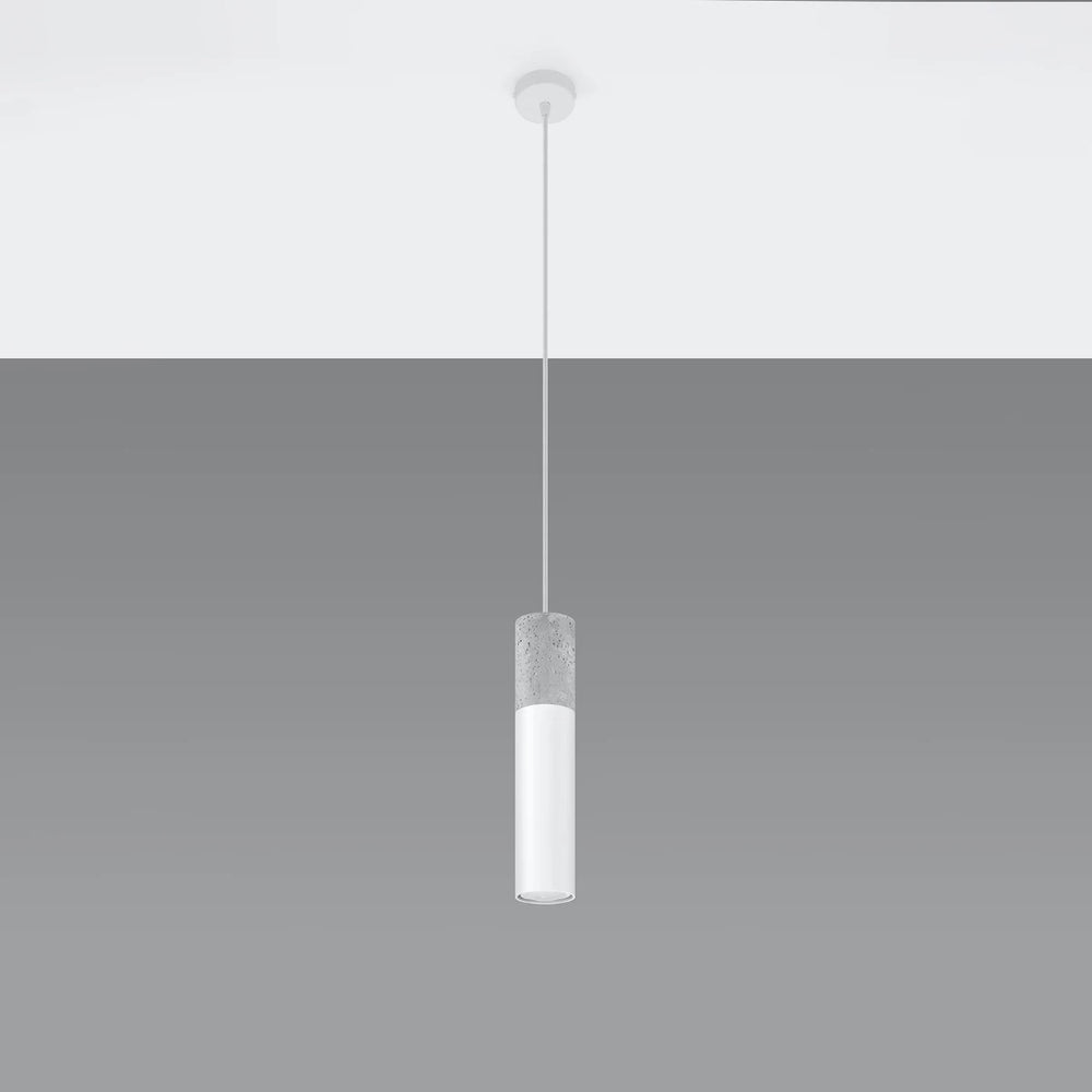Sollux Lighting LED Pendelleuchte BORGIO, 1xGU10, IP20, Aluminium und Stahl, mattgoldenes Finish, 220-240V