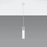 Sollux Lighting LED pendant light BORGIO, 1xGU10, IP20, aluminium and steel, matt gold finish, 220-240V