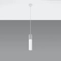 Sollux Lighting LED pendant light BORGIO, 1xGU10, IP20, aluminium and steel, matt gold finish, 220-240V