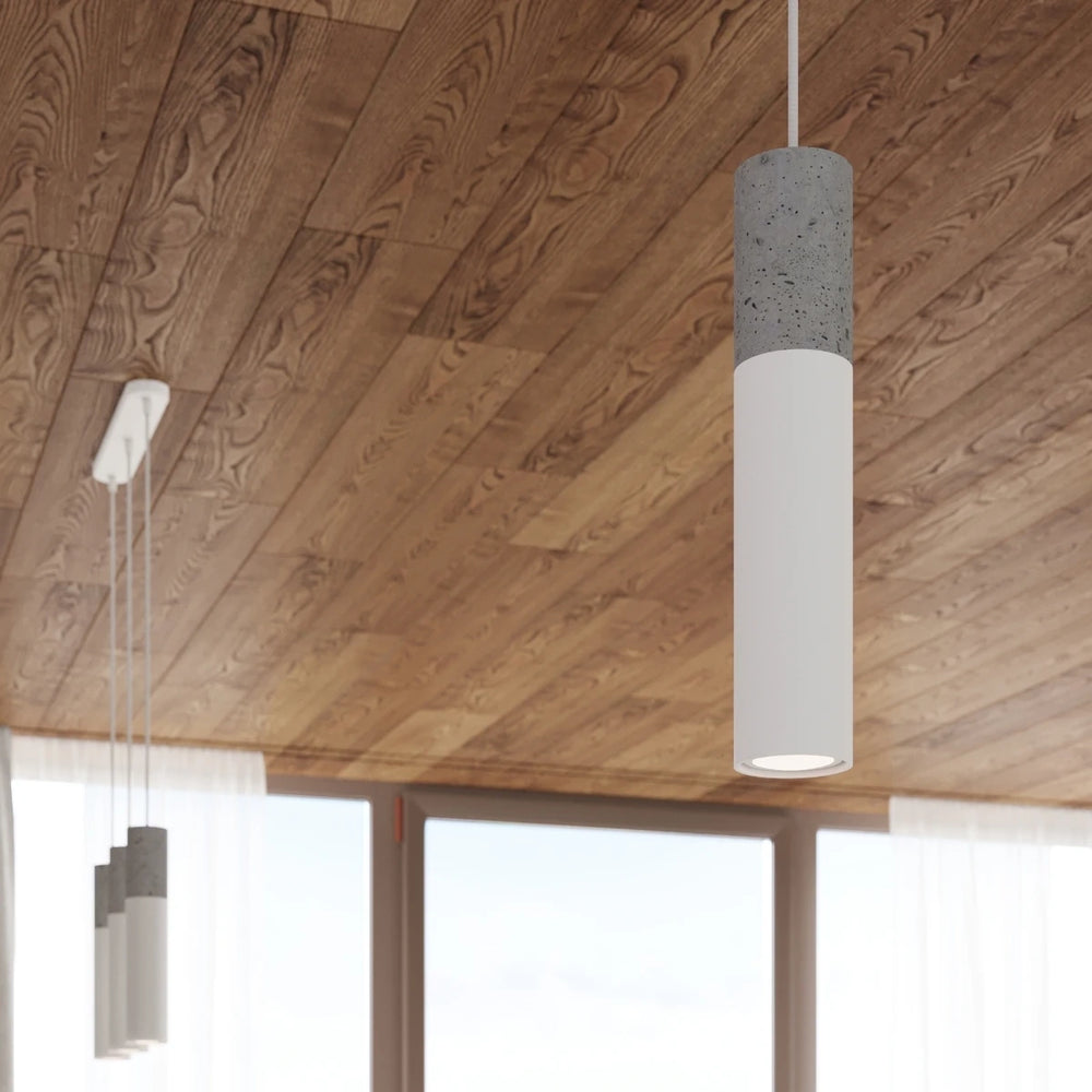 Sollux Lighting LED Pendelleuchte Borgio, 2xGU10, IP20, 220-240V, Aluminium und Stahl, Mattgold-Ausführung