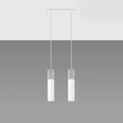 Sollux Lighting LED pendant light Borgio, 2xGU10, IP20, 220-240V, Aluminium and Steel, Matte Gold finish