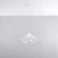 Sollux Lighting LED pendant light Mandelino with E27 socket, IP20, Matte Gold Brass, 220-240V, CE RoHS