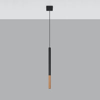 Sollux Lighting LED pendant light MOZAICA, E27 fitting, 50W max, 220-240V, IP20, Aluminium Matte Gold