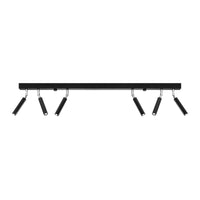 Sollux Lighting LED plafondspot zwart EYETECH, 6xG9 fitting, IP20, aluminium mat goud messing, 220-240V