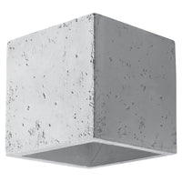 Sollux Lighting LED wall lamp QUAD, G9 socket, IP20, 220-240V, Aluminum Matte Gold finish, CE RoHS certified