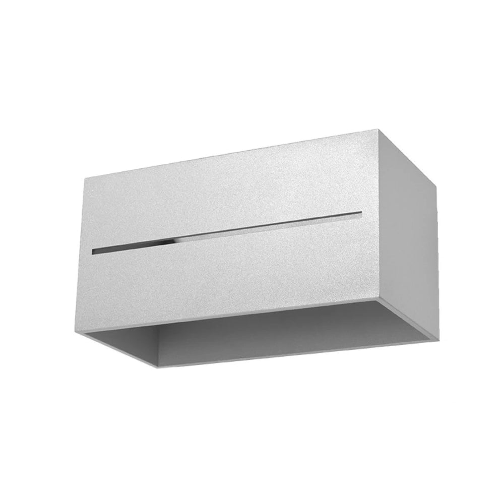 Sollux Lighting LOBO MAXI LED wall lamp, IP20, Aluminium Matte Gold, 220-240V, max 50W, CE RoHS