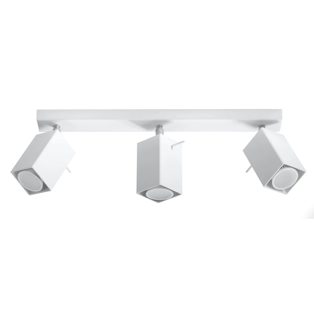 Sollux Lighting MERIDA LED ceiling spotlight White 3xGU10, IP20, 220-240V, Aluminum, CE RoHS