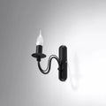 Sollux Lighting MINERWA wall lamp, LED ready, Aluminium Matte Gold Brass, IP20, 220-240V, CE RoHS