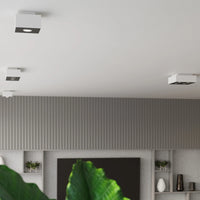 Sollux Lighting MONO 4 LED Deckenstrahler, IP20, 220-240V, max. 4x35W, Aluminium Mattgold