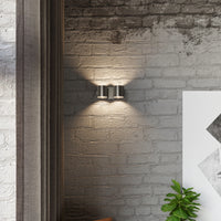 Sollux Lighting ORBIS 2 wall lamp Black, LED compatible, IP20, Aluminium, 220-240V, max 50W, CE RoHS
