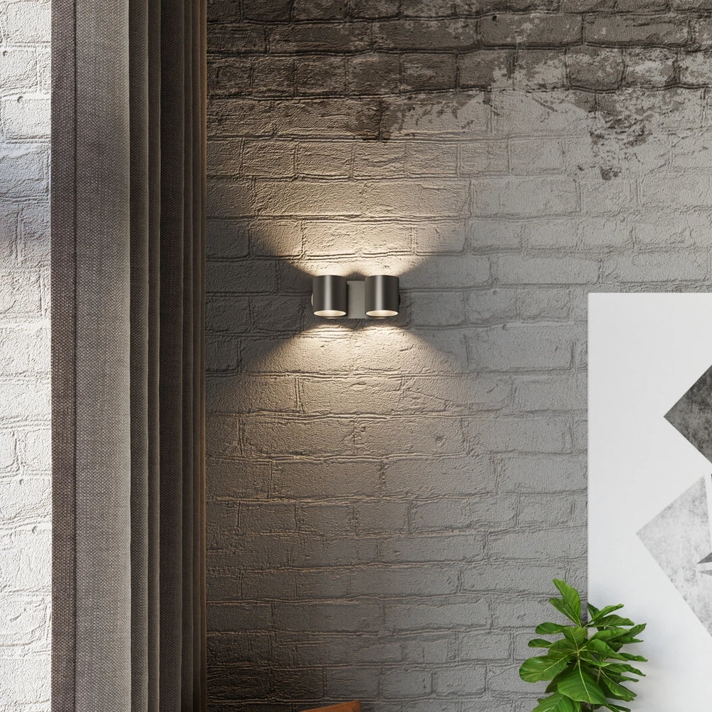 Sollux Lighting ORBIS 2 wall lamp Black, LED compatible, IP20, Aluminium, 220-240V, max 50W, CE RoHS