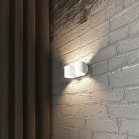 Sollux Lighting ORBIS 2 wall lamp LED compatible, IP20, 220-240V, Aluminum Matte Gold Finish, CE RoHS